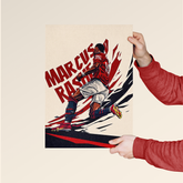 Marcus Rashford – Manchester United Speed Poster